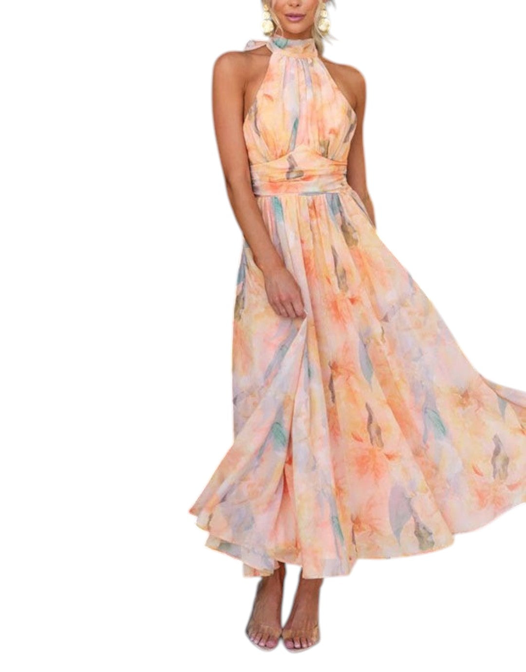 Ava | Rochie Maxi Imprimată