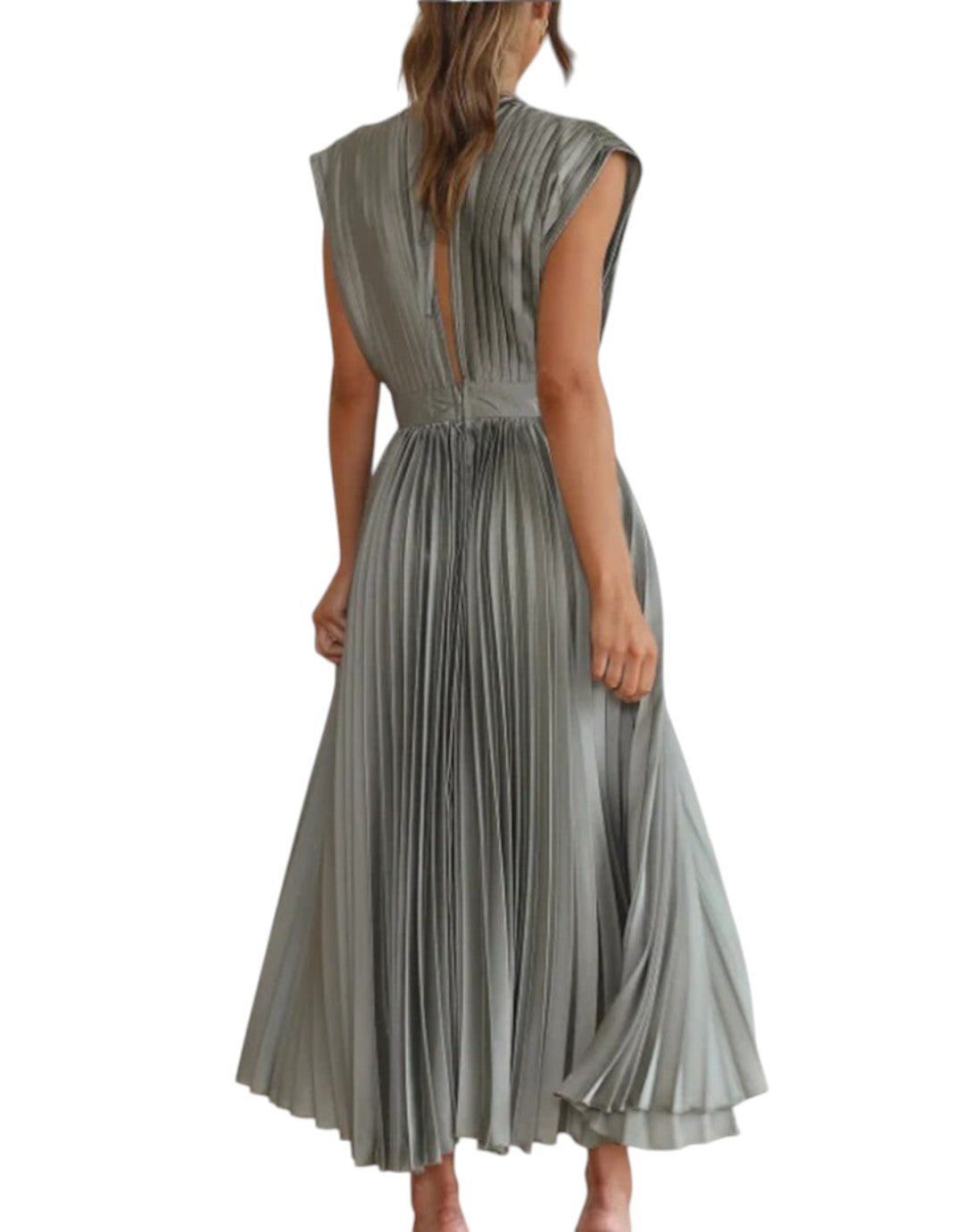 Marni | Rochie Midi Plisată Timeless