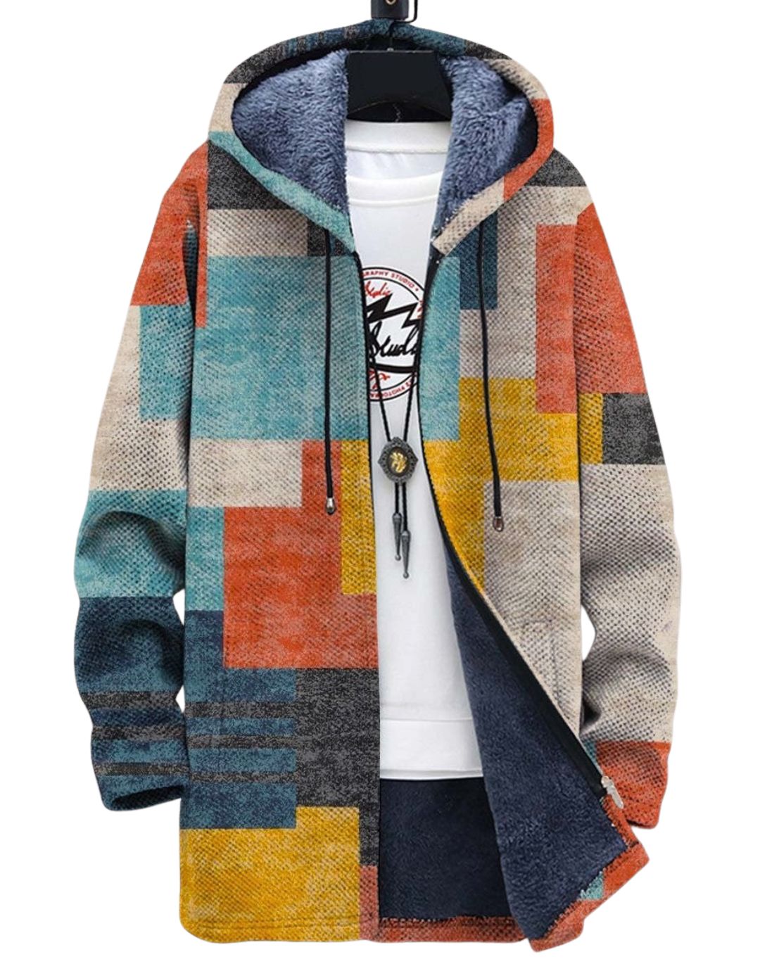 Hanorac Artistic cu Fermoar