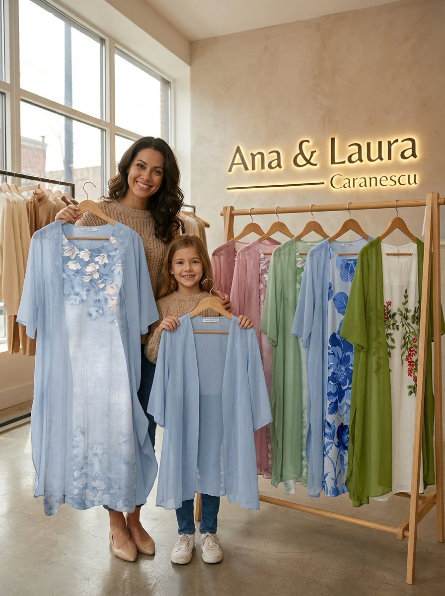 Set Elegant 2 Piese – Cardigan & Rochie