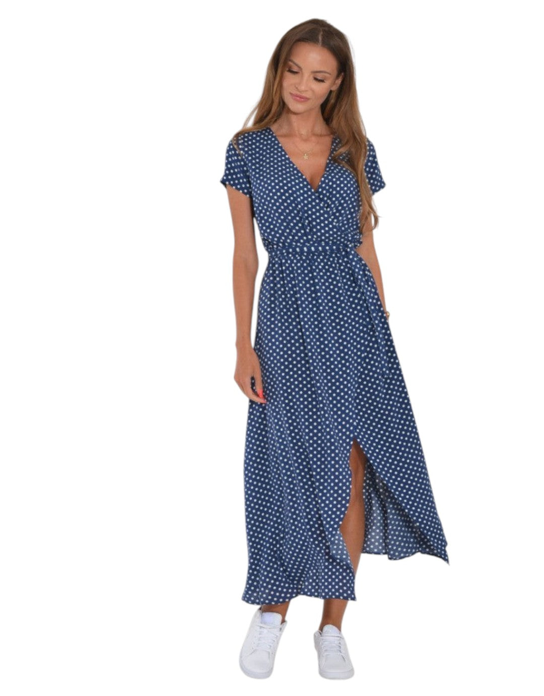 Talia | Rochie Florală Elegantă cu Decolteu în V