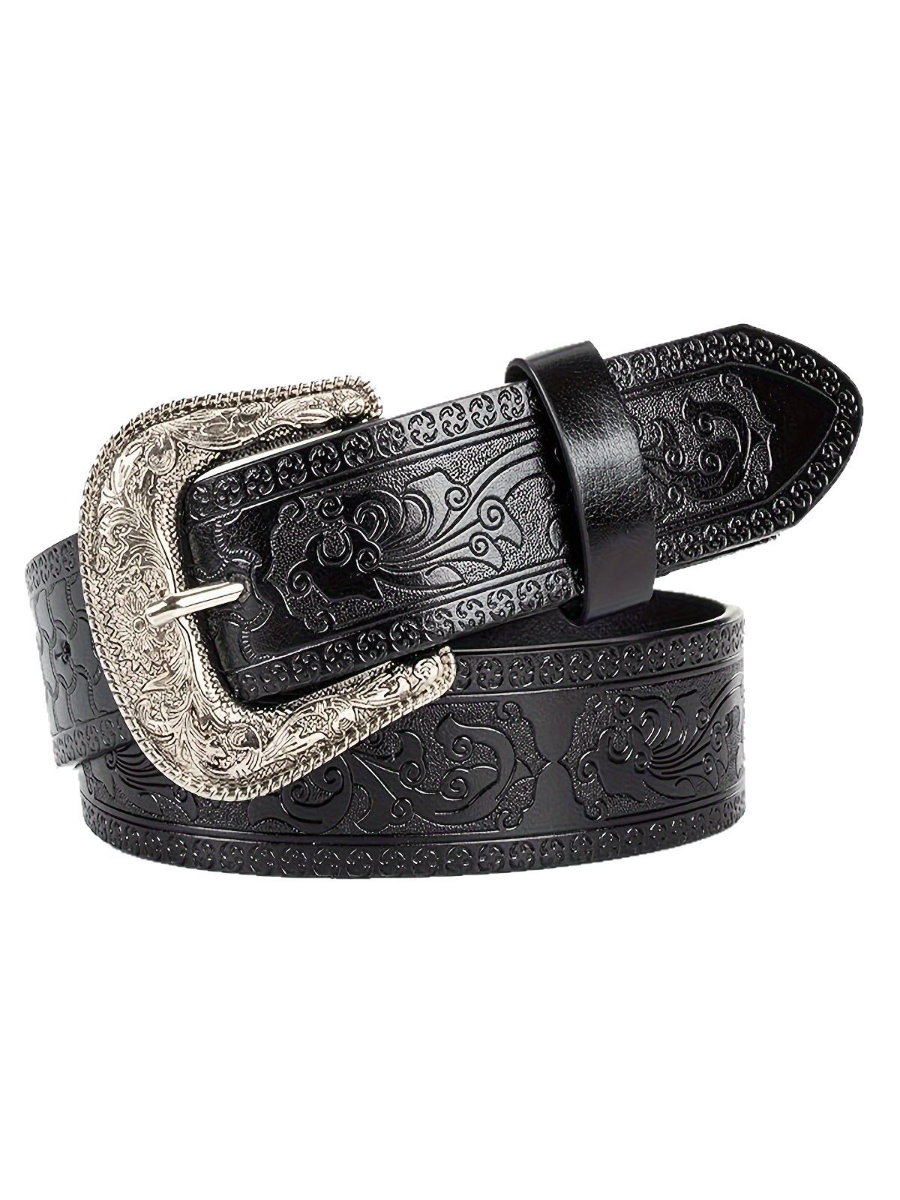Curea Vintage din Denim pentru Femei - Stil Western MDA0136H3Y