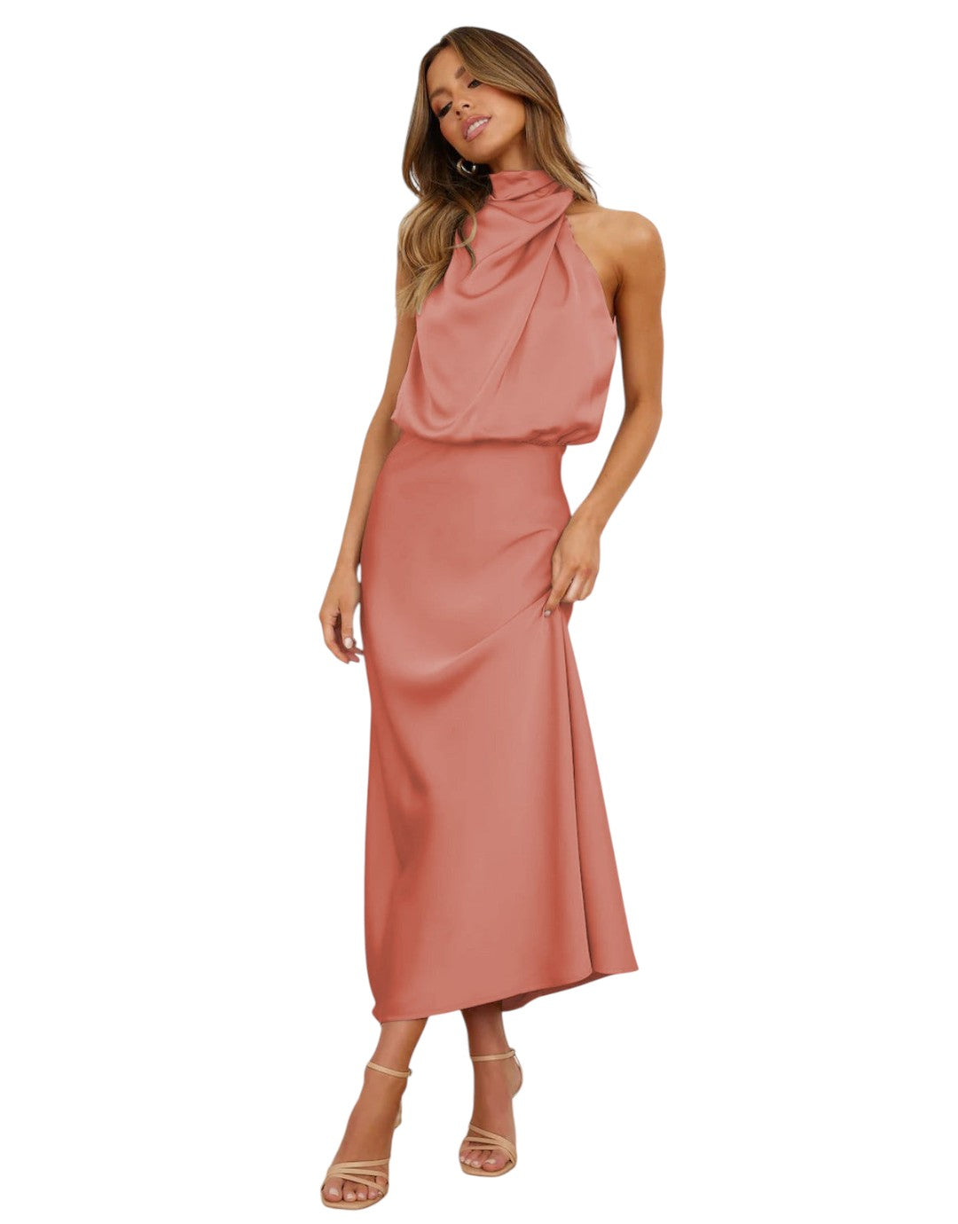 Violet | Rochie Drapată Sahara
