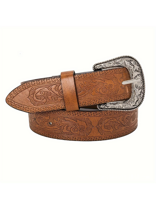 Curea Vintage din Denim pentru Femei - Stil Western MDA0136H3Y