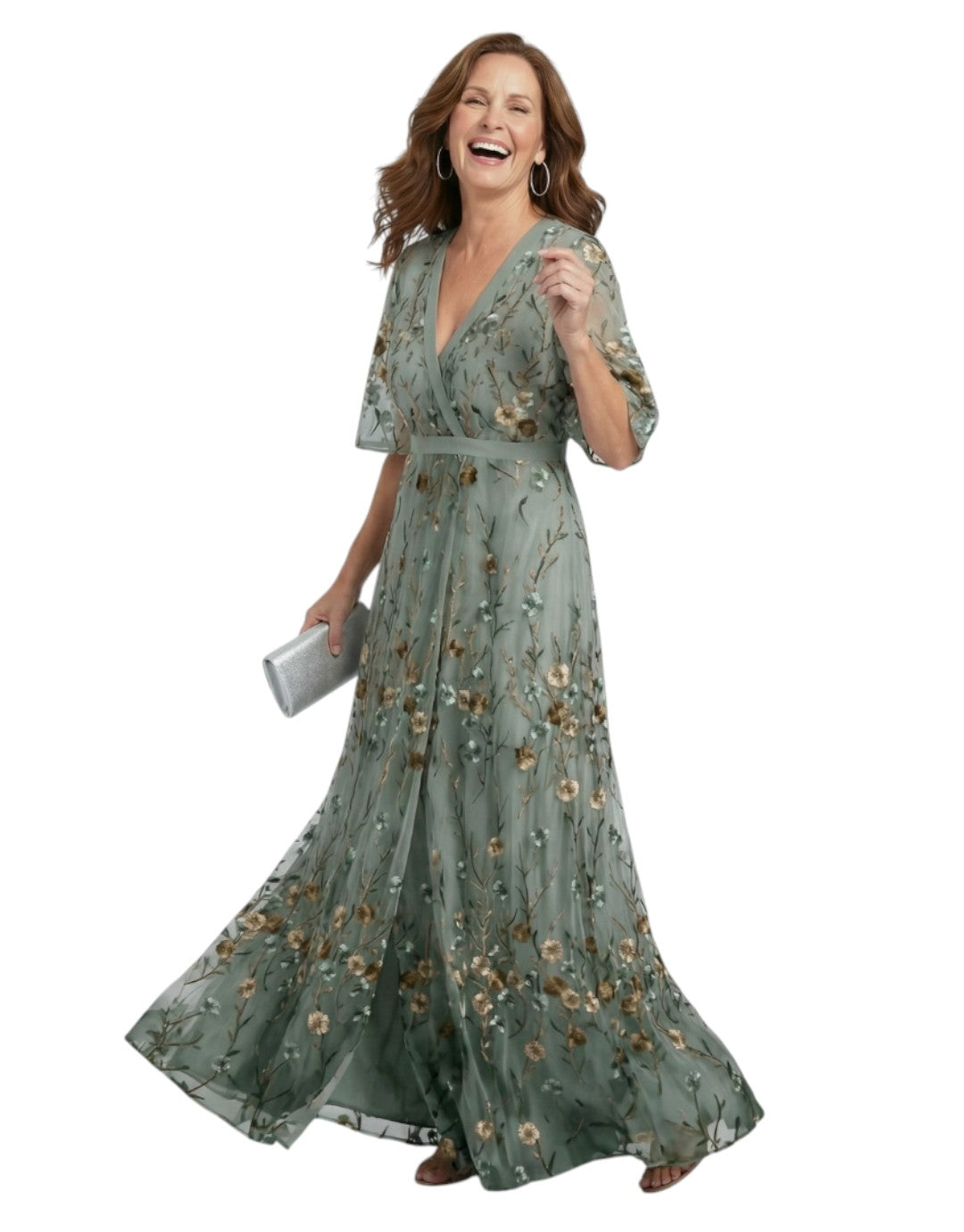 Selora | Rochie Maxi Halter Bloom Flow