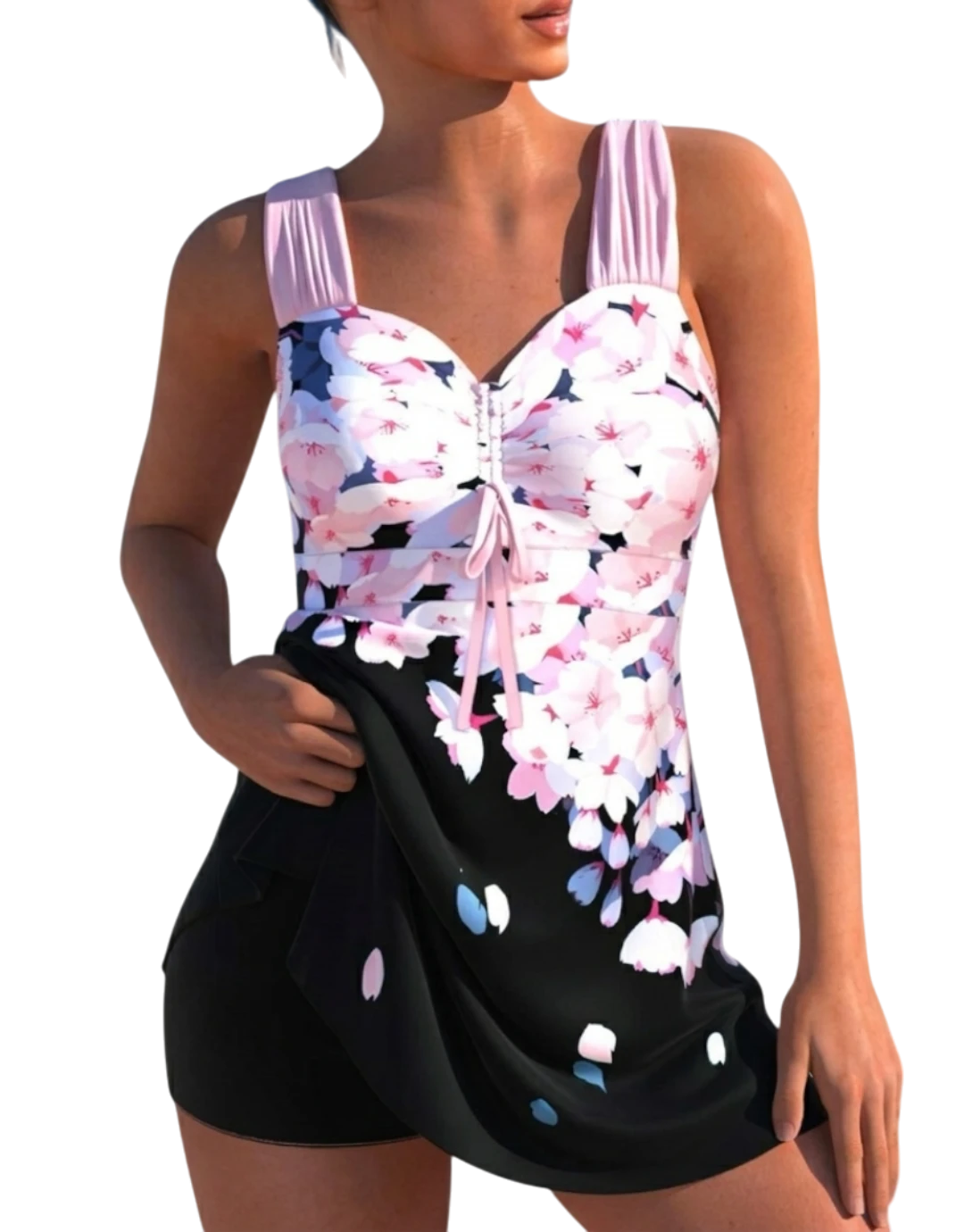 Antonia - Set rochie-costum de baie