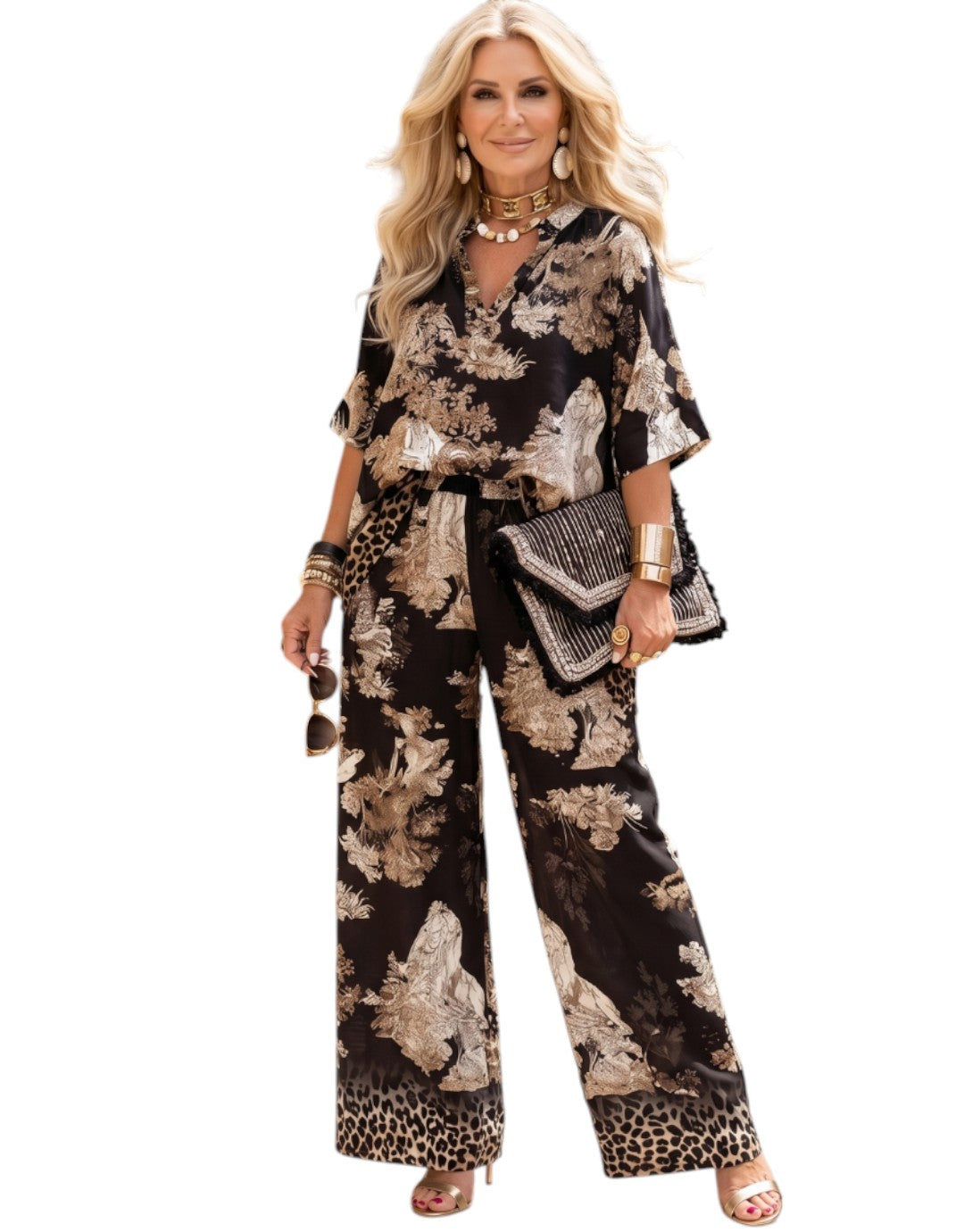 Zara - Set elegant cu pantaloni
