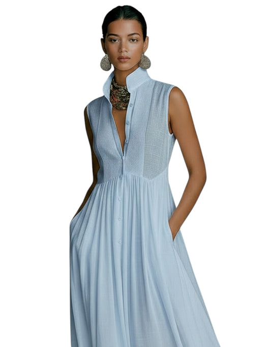 Kiera - Rochie maxi minimalistă