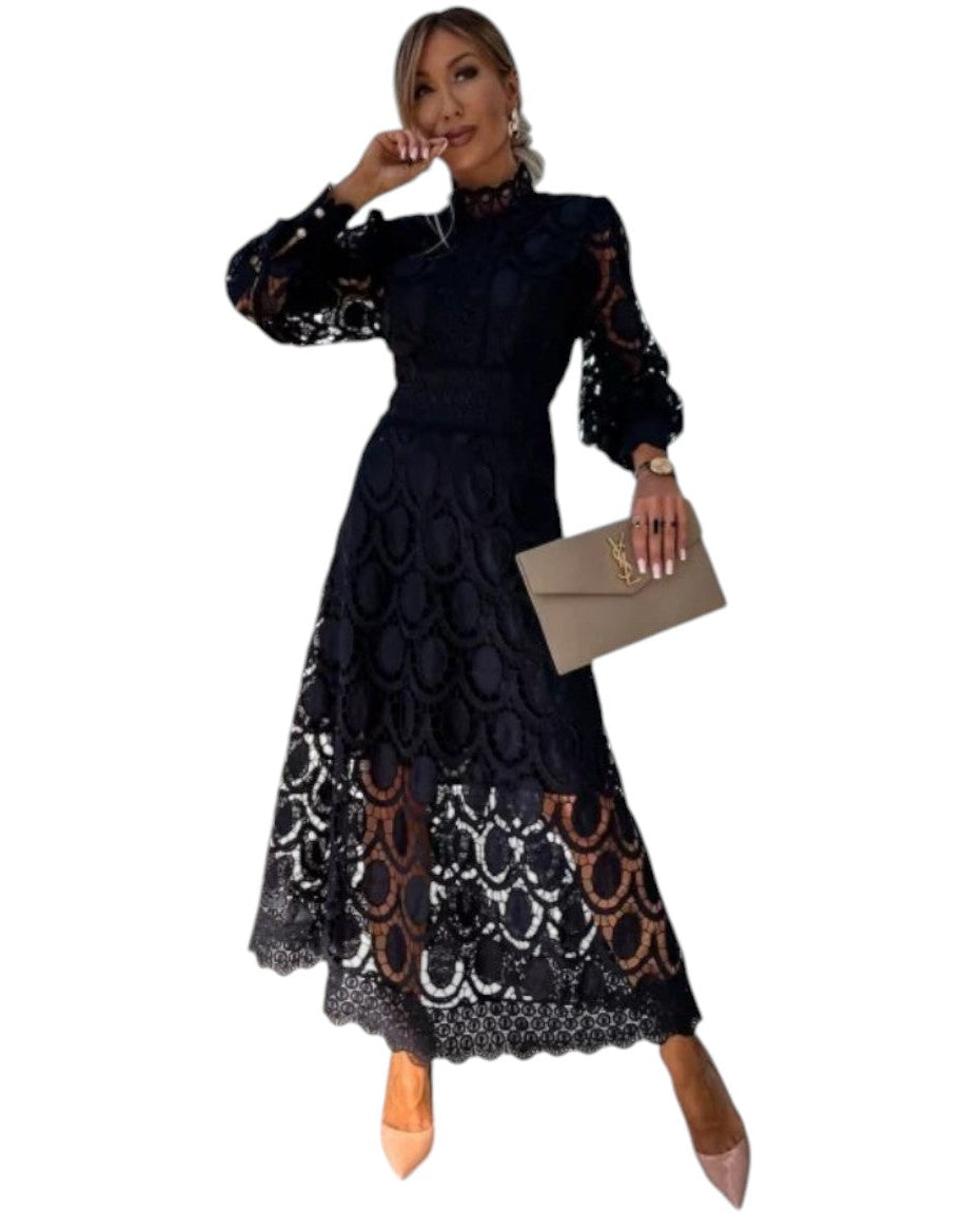 Liza | Rochie Romantică din Dantelă