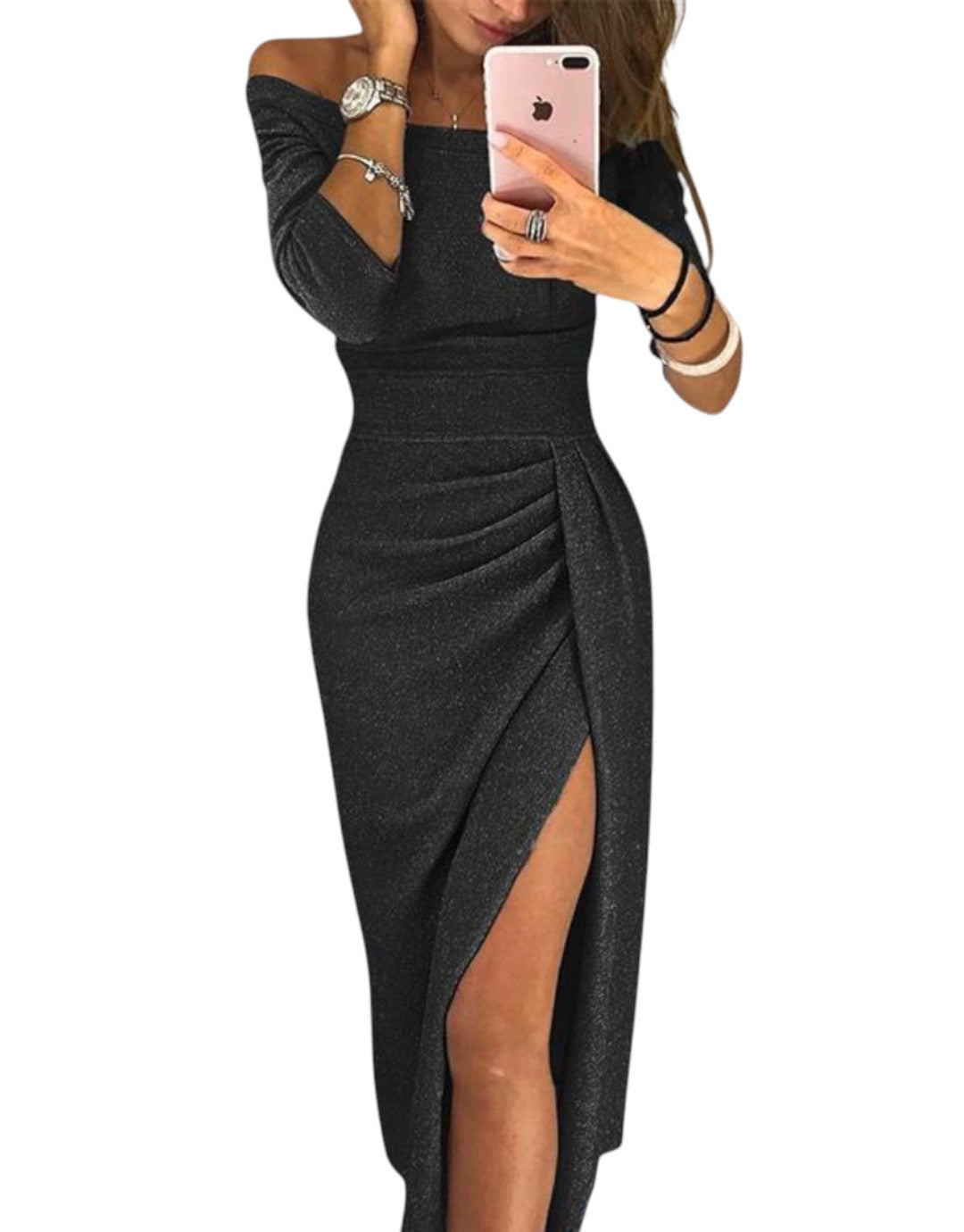 Stella | Rochie Maxi cu Gât Halter