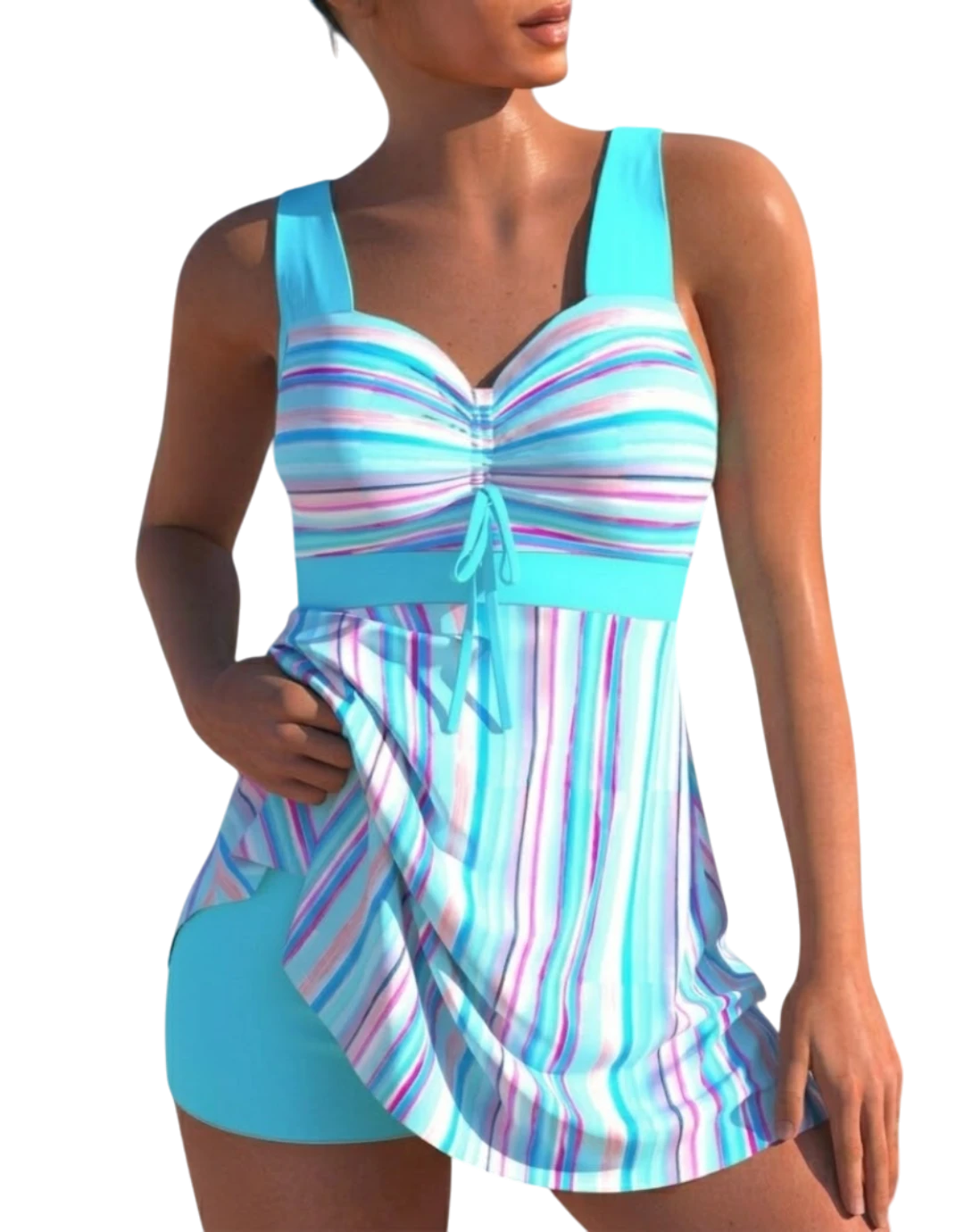 Antonia - Set rochie-costum de baie