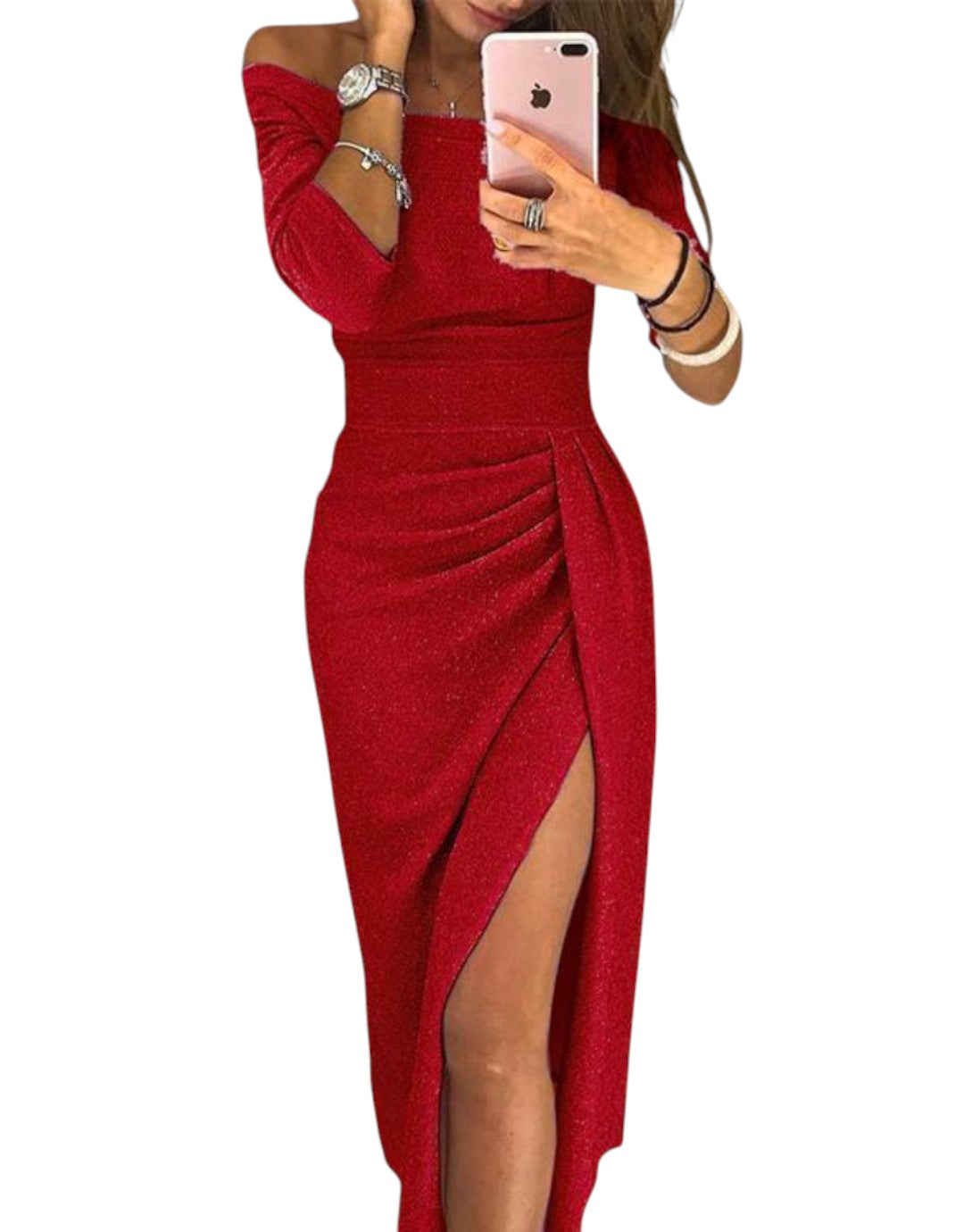 Stella | Rochie Maxi cu Gât Halter