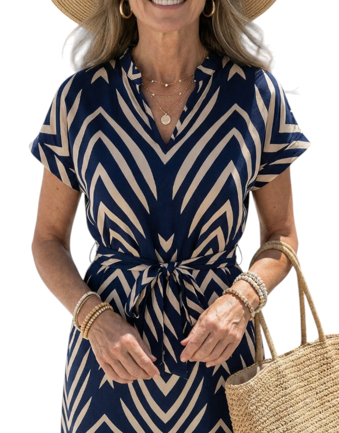Rochie Midi cu Model Airy Fit