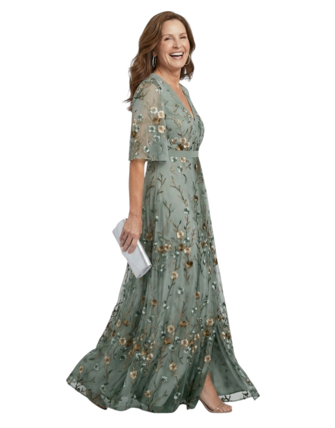 Selora | Rochie Maxi Halter Bloom Flow