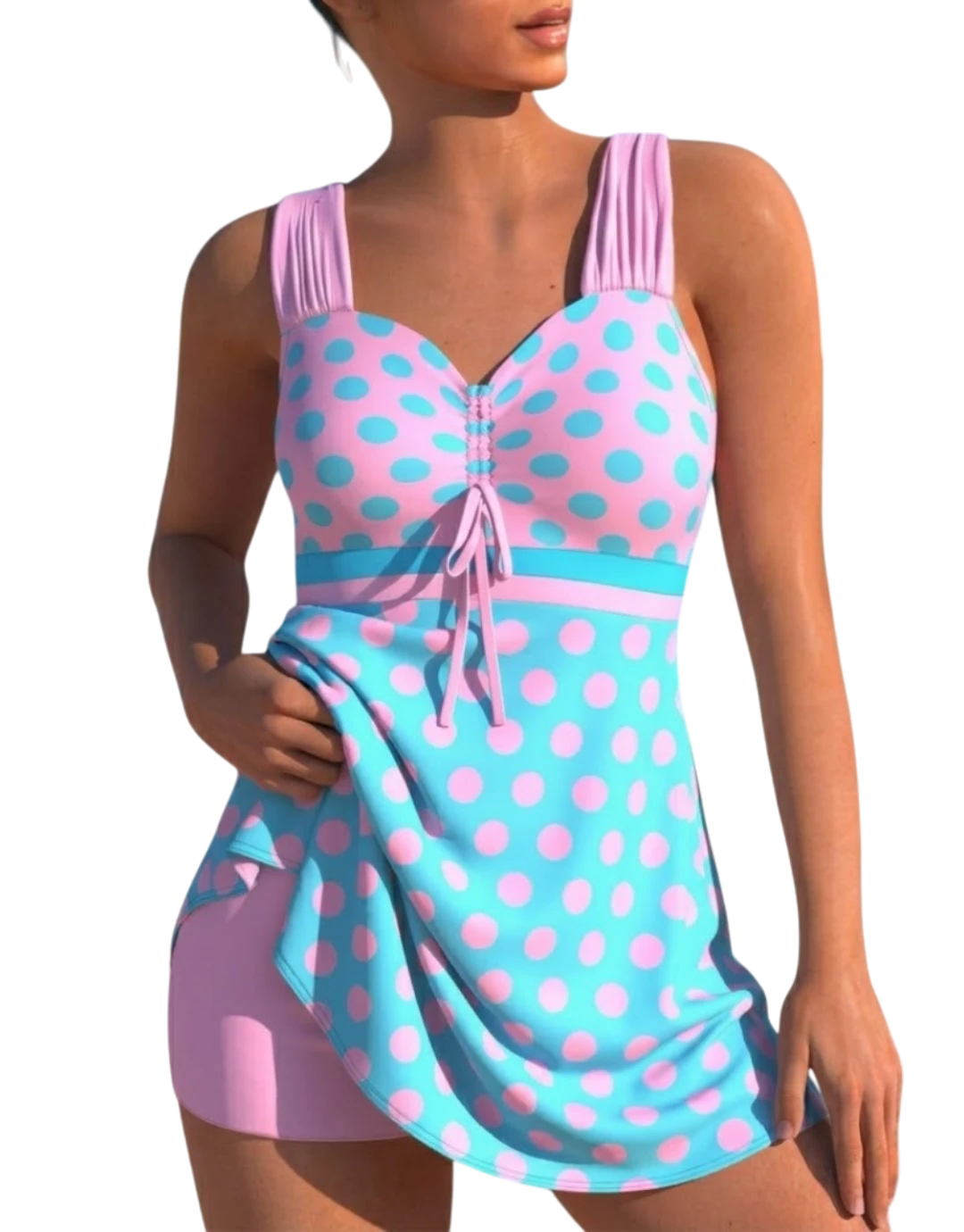 Antonia - Set rochie-costum de baie
