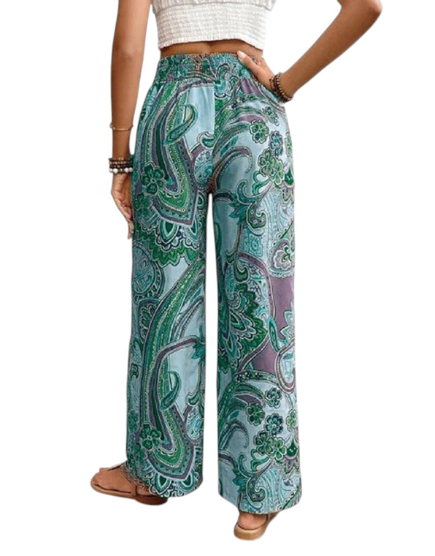 Astra - Pantaloni casual cu imprimeu