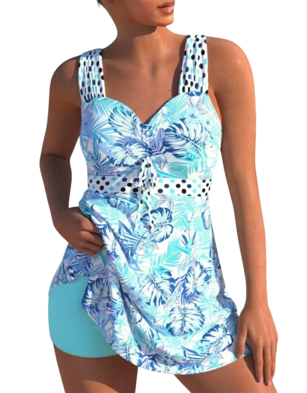 Antonia - Set rochie-costum de baie