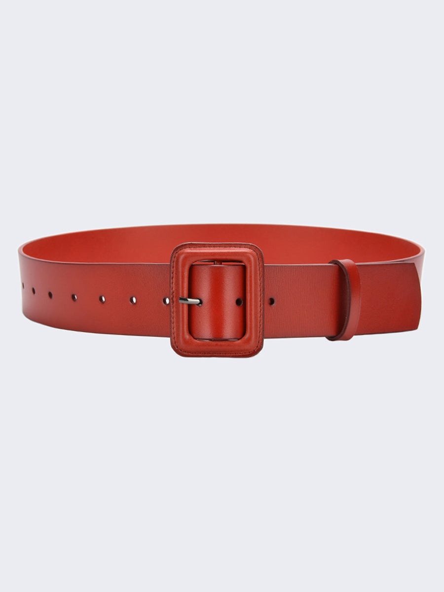 Curea din piele sintetică pentru femei - Model pătrat MDA0155H9Y