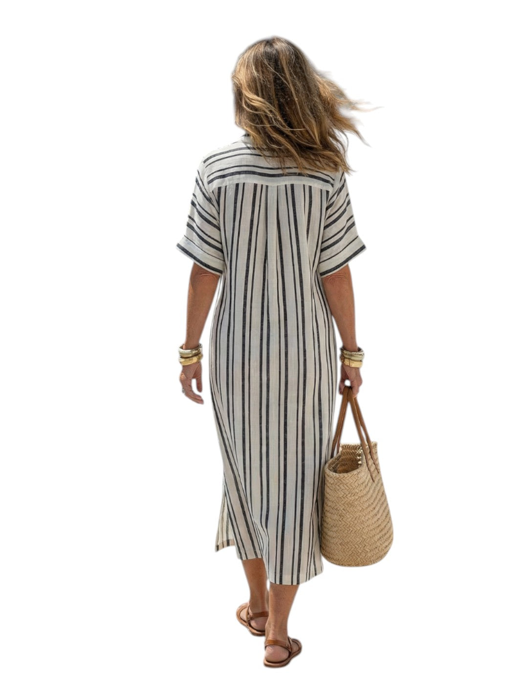 Nara | Rochie Midi cu Formă Relaxată
