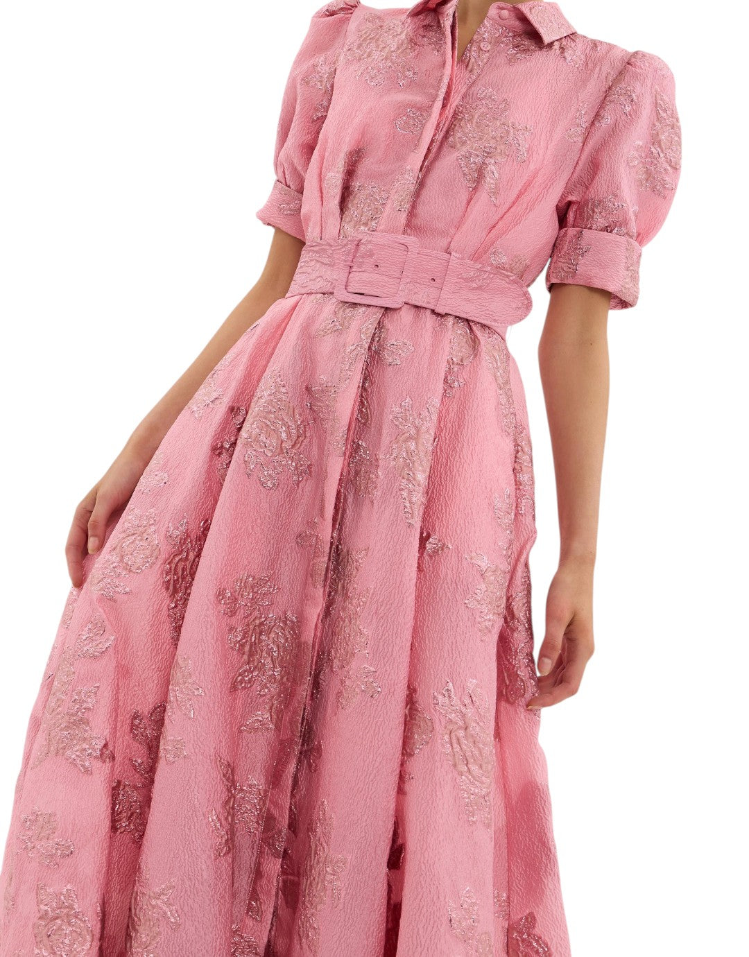Cosmina - Rochie scurtă cu mâneci bufante