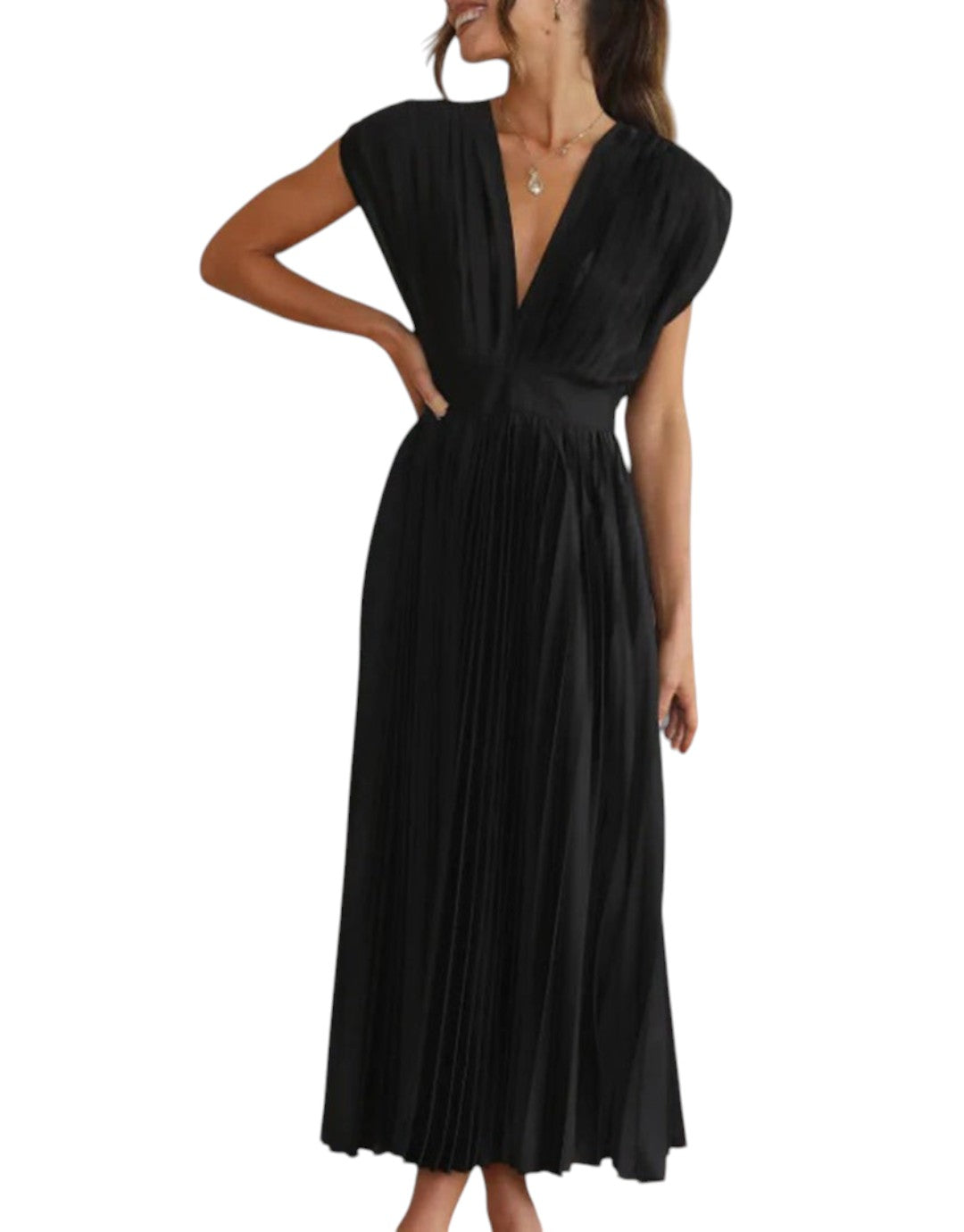 Marni | Rochie Midi Plisată Timeless