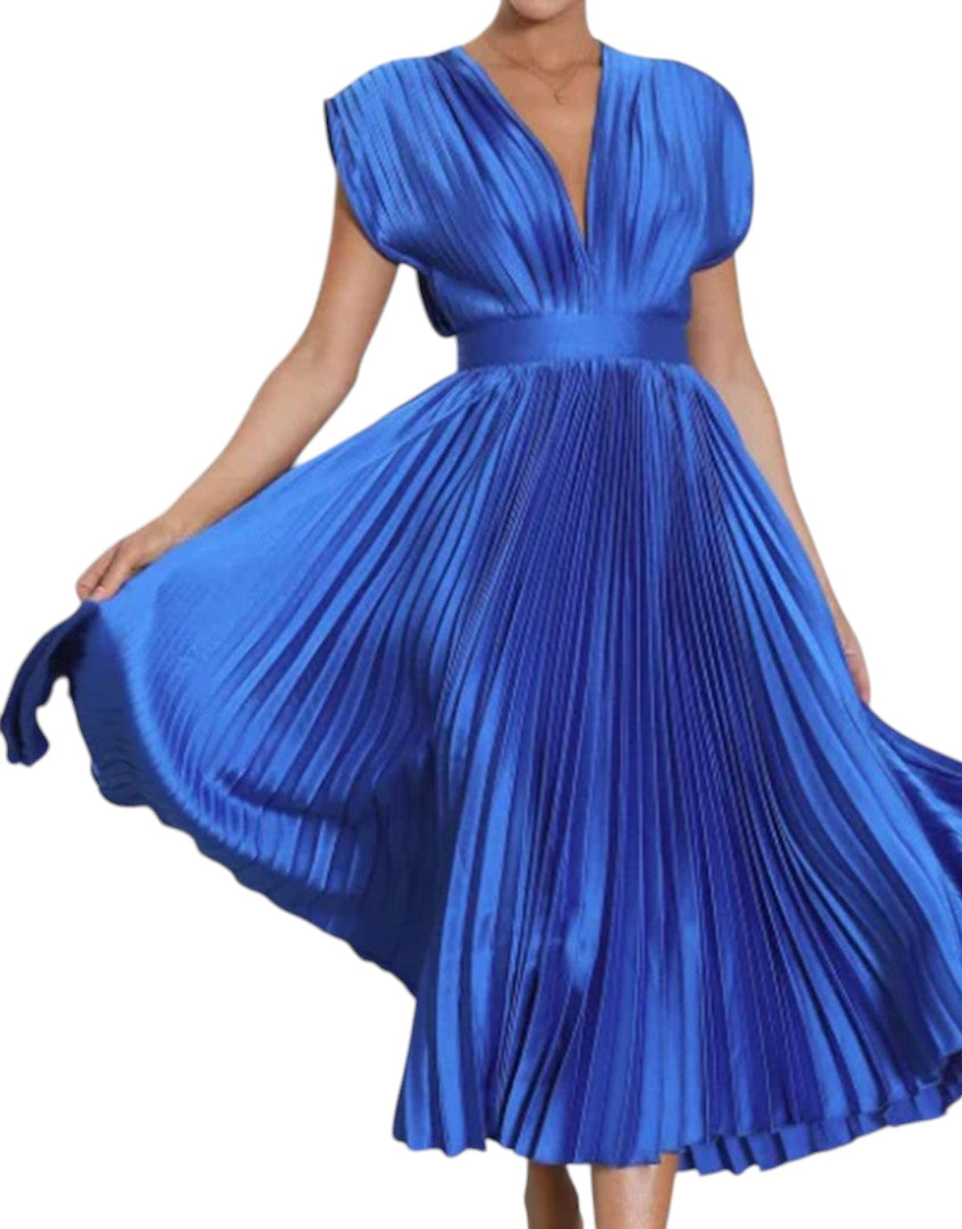 Marni | Rochie Midi Plisată Timeless