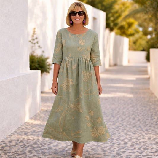 Susan | Rochie Florală cu o Atmosferă de Vară