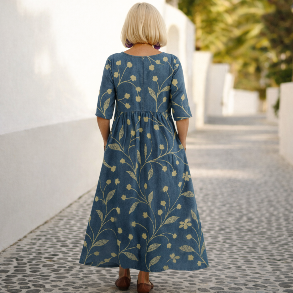 Lily | Rochie Midi - Confort Fără Efort