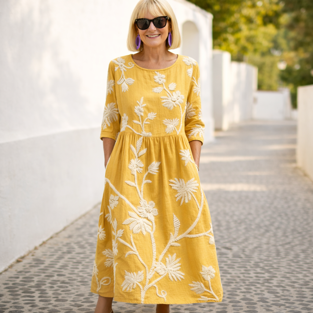 Nelly | Rochie Maxi - Model Floral