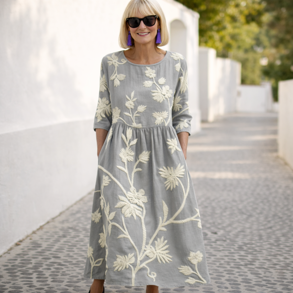 Nelly | Rochie Maxi - Model Floral