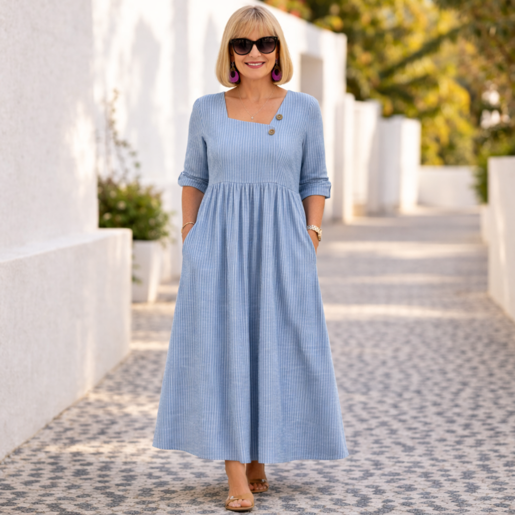 Cleomarie | Rochie Midi Elegantă