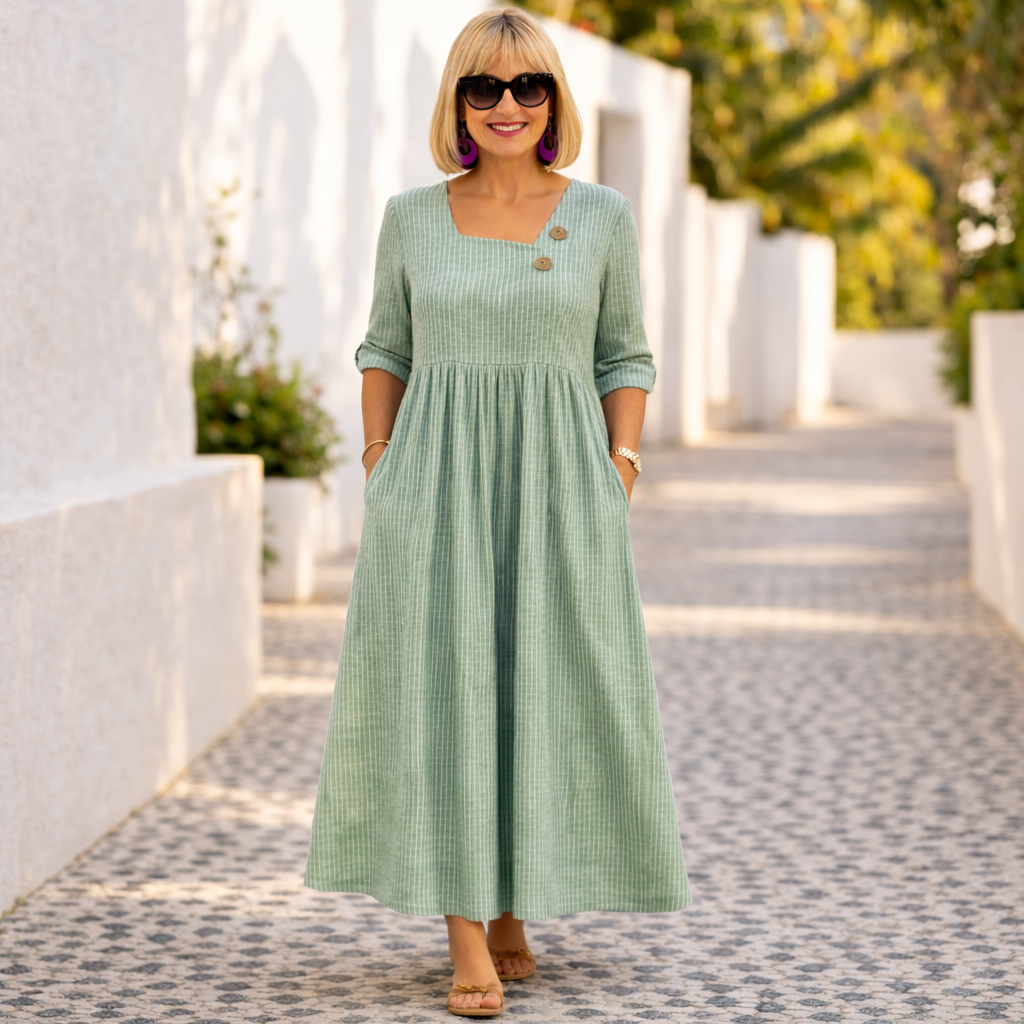 Cleomarie | Rochie Midi Elegantă