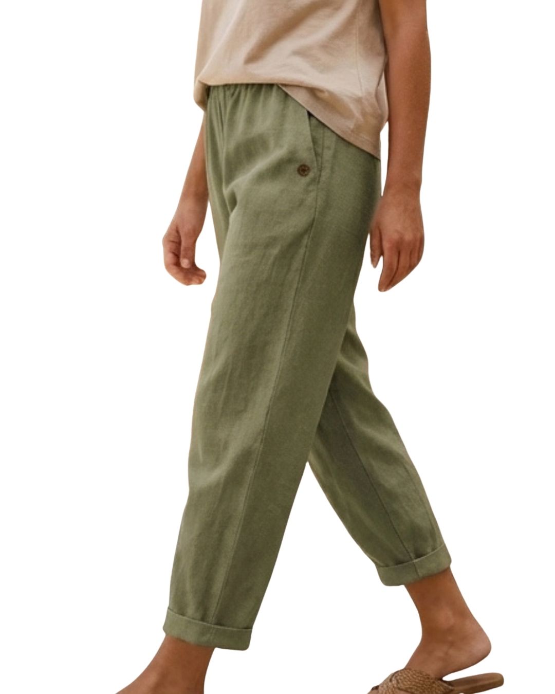 Pantaloni Ușori din In