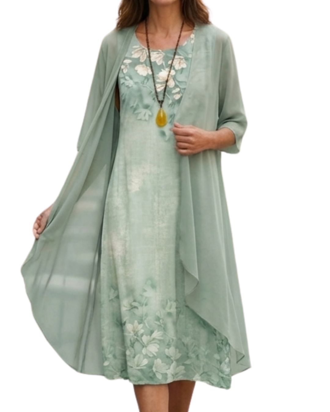 Set Elegant 2 Piese – Cardigan & Rochie