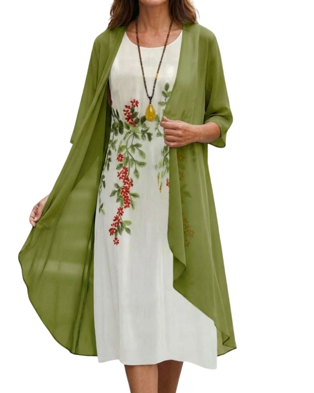 Set Elegant 2 Piese – Cardigan & Rochie