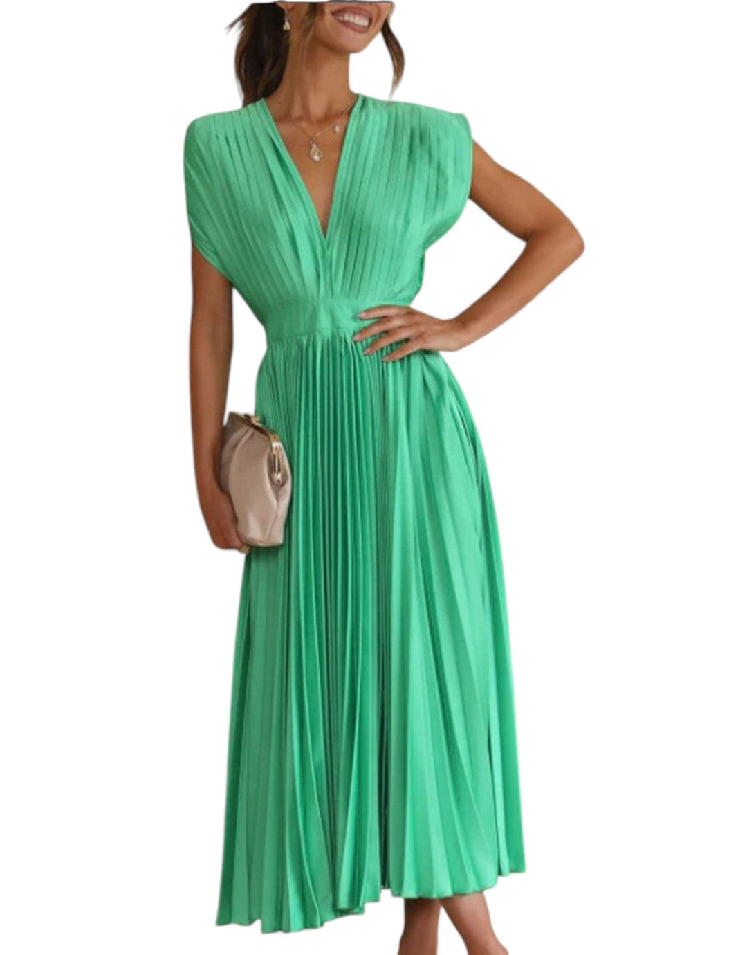 Marni | Rochie Midi Plisată Timeless
