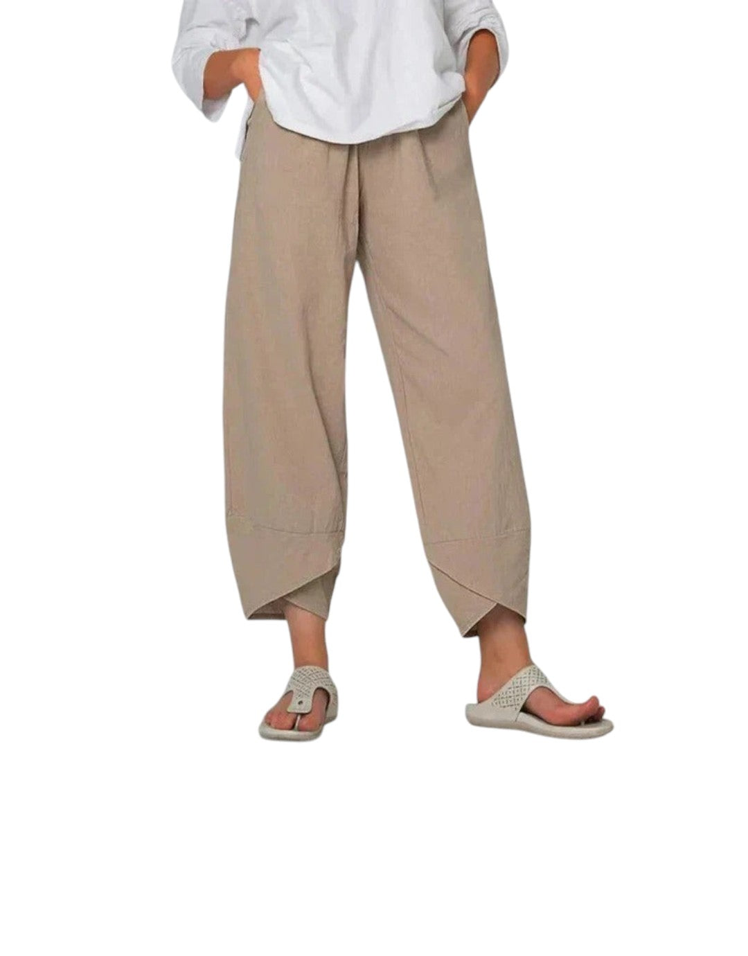 Melina - Pantaloni eleganți de vară