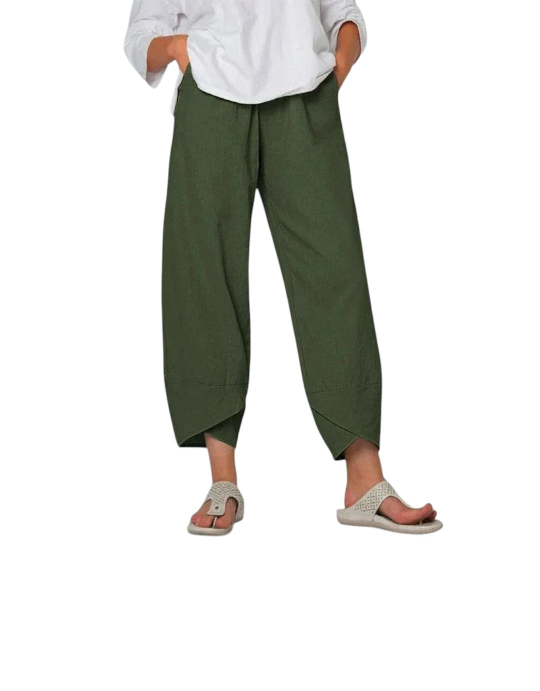 Melina - Pantaloni eleganți de vară