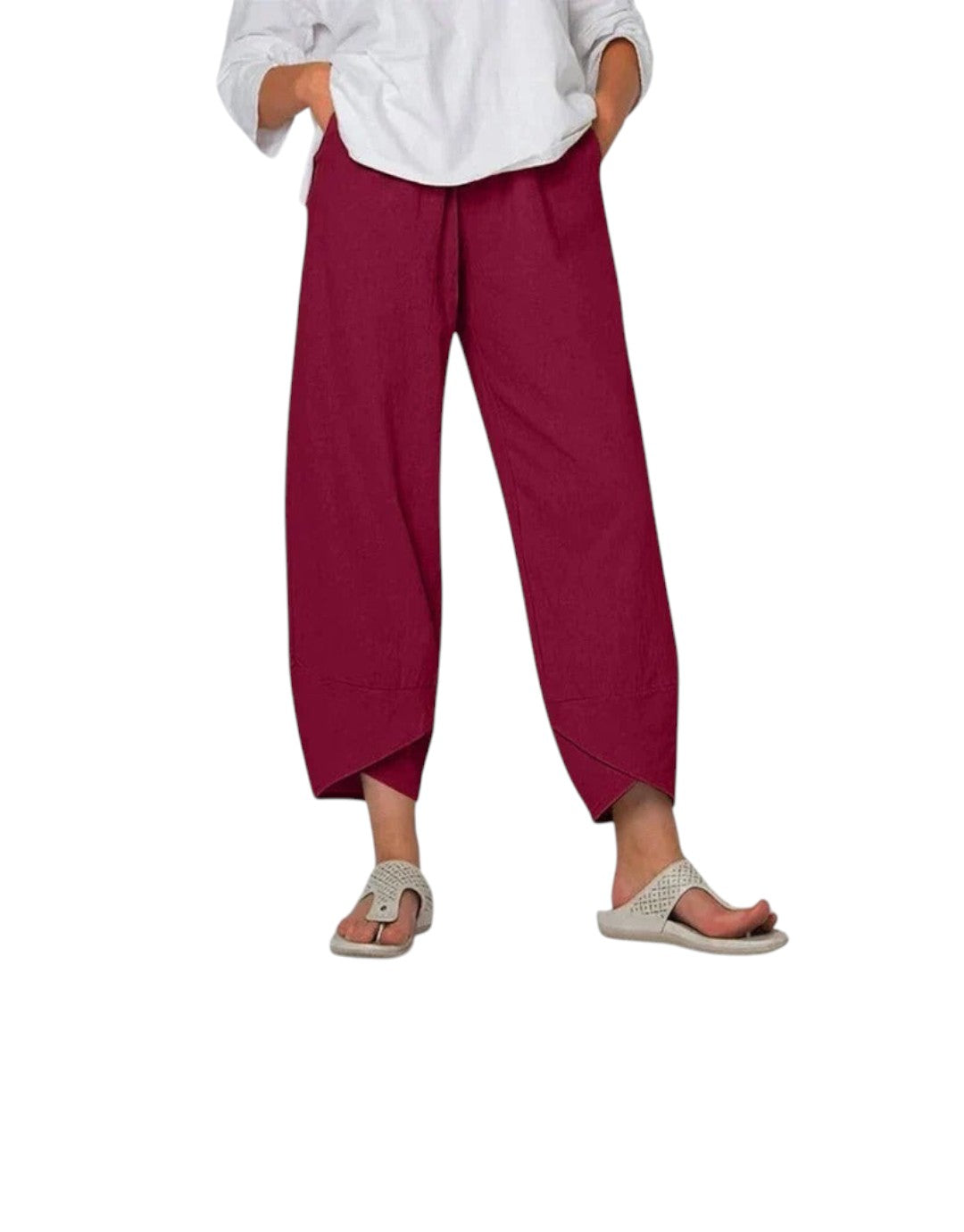 Melina - Pantaloni eleganți de vară