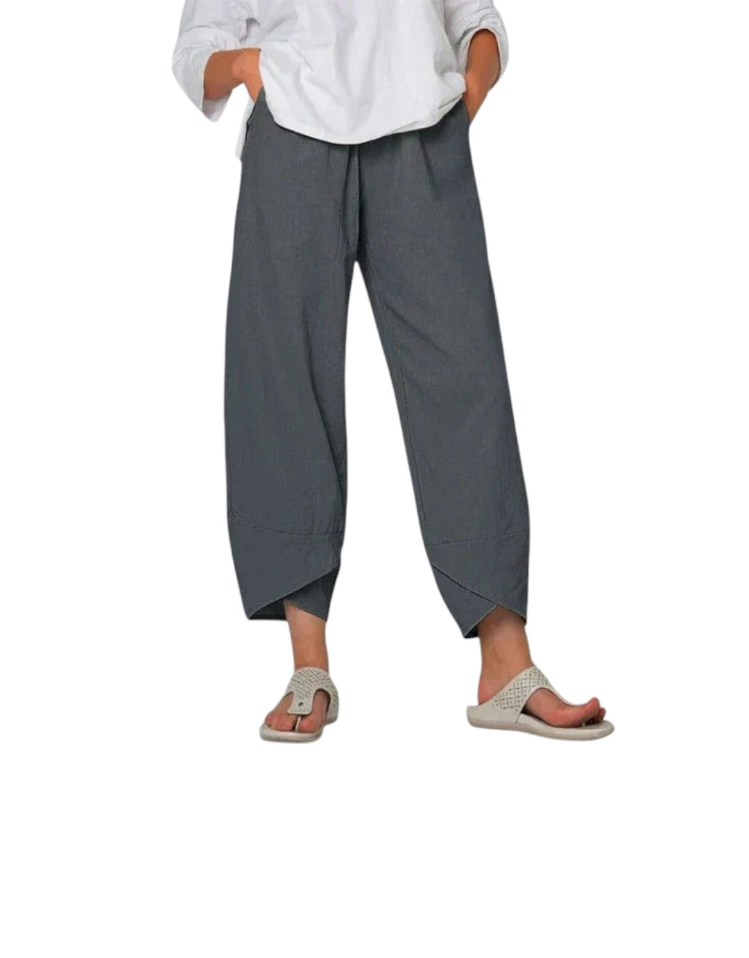 Melina - Pantaloni eleganți de vară