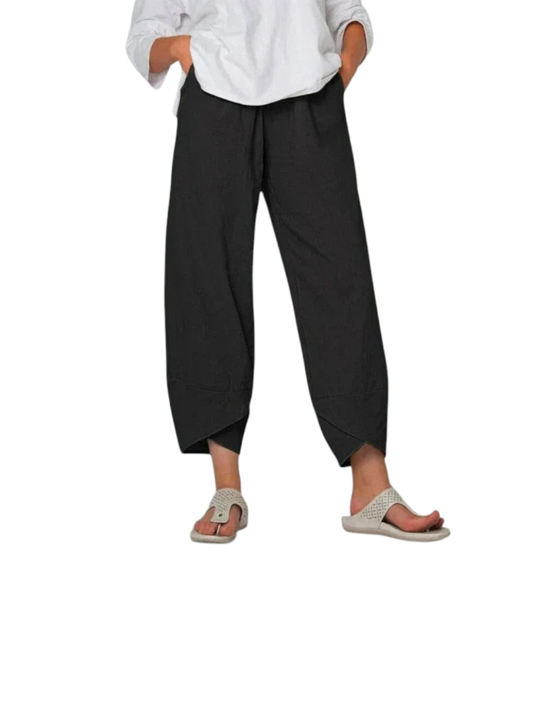 Melina - Pantaloni eleganți de vară