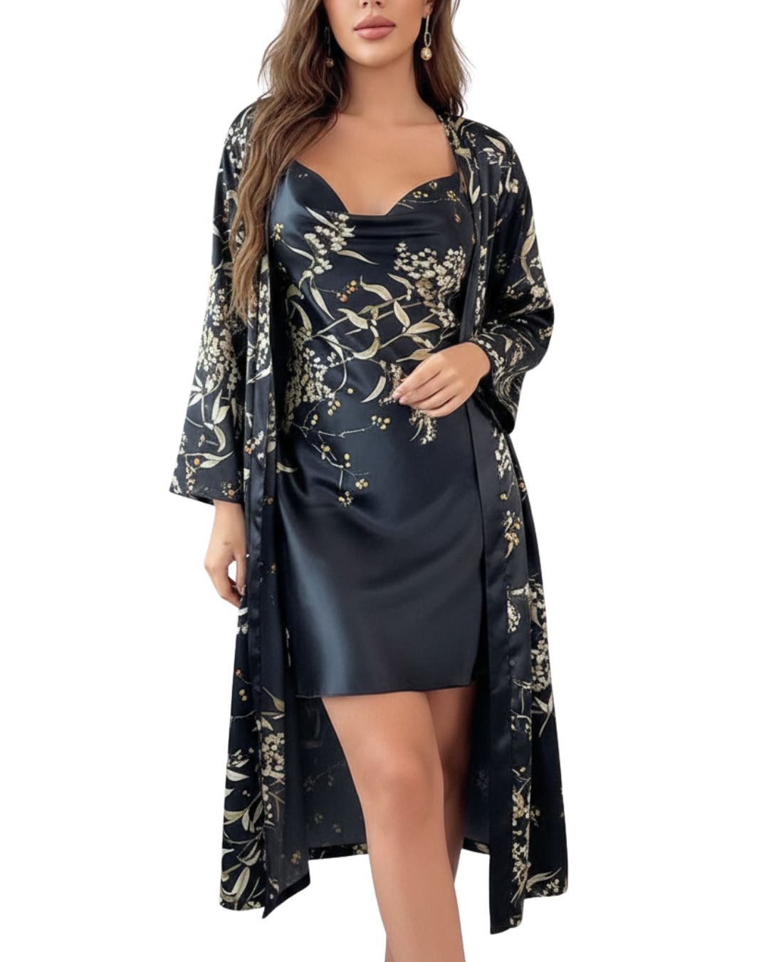 Set Cămașă de Noapte & Halat