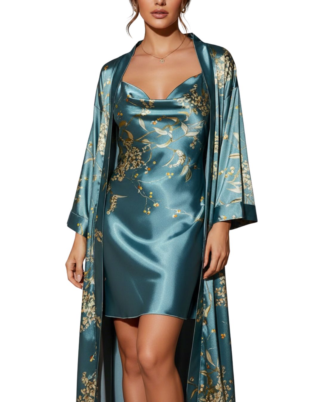 Set Cămașă de Noapte & Halat