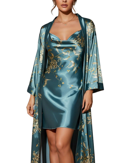 Set Cămașă de Noapte & Halat