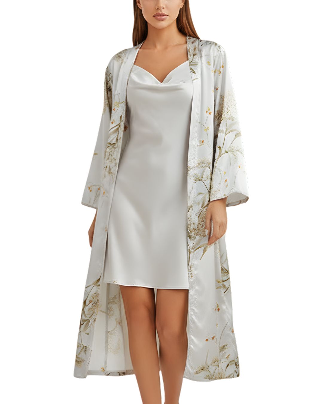 Set Cămașă de Noapte & Halat