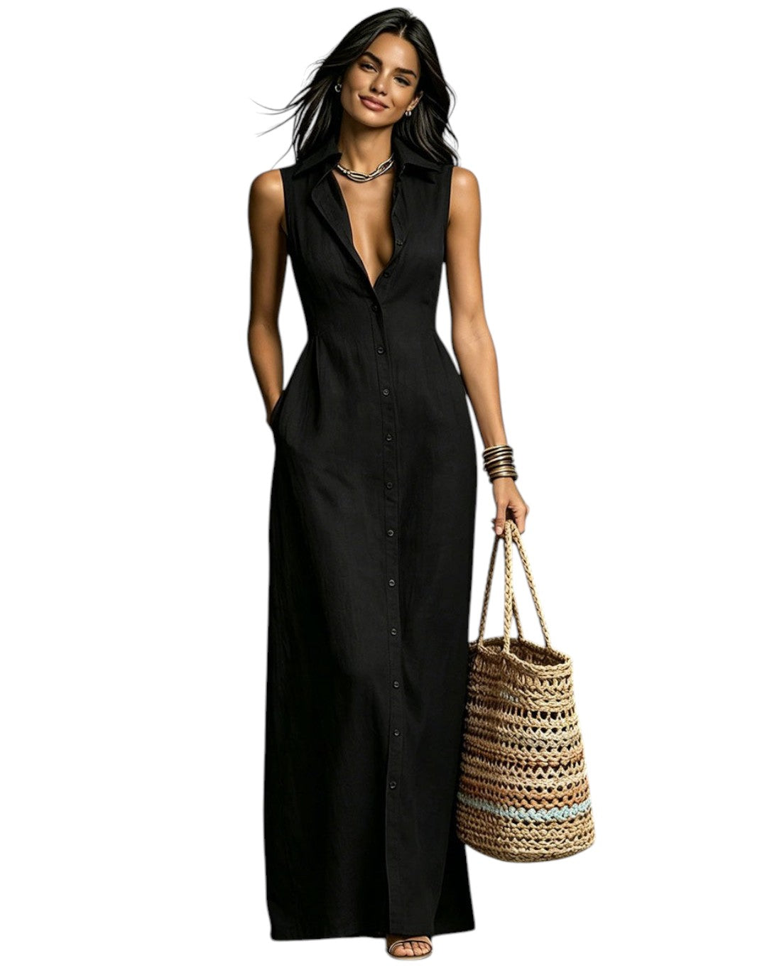 Lysandra - Rochie de vară minimalistă