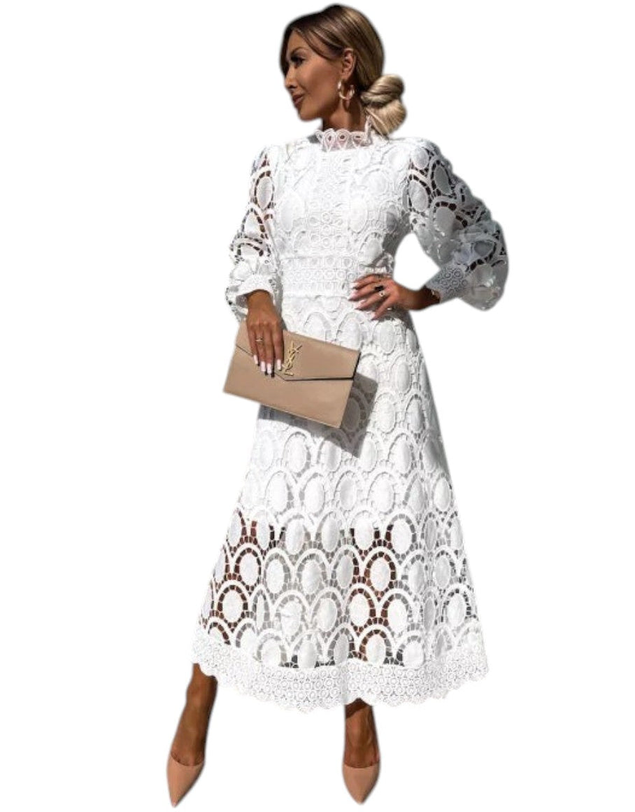 Liza | Rochie Romantică din Dantelă