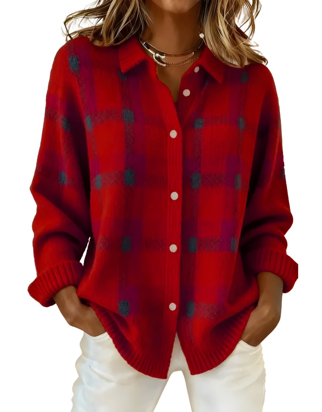 Polo tricotat moale și confortabil