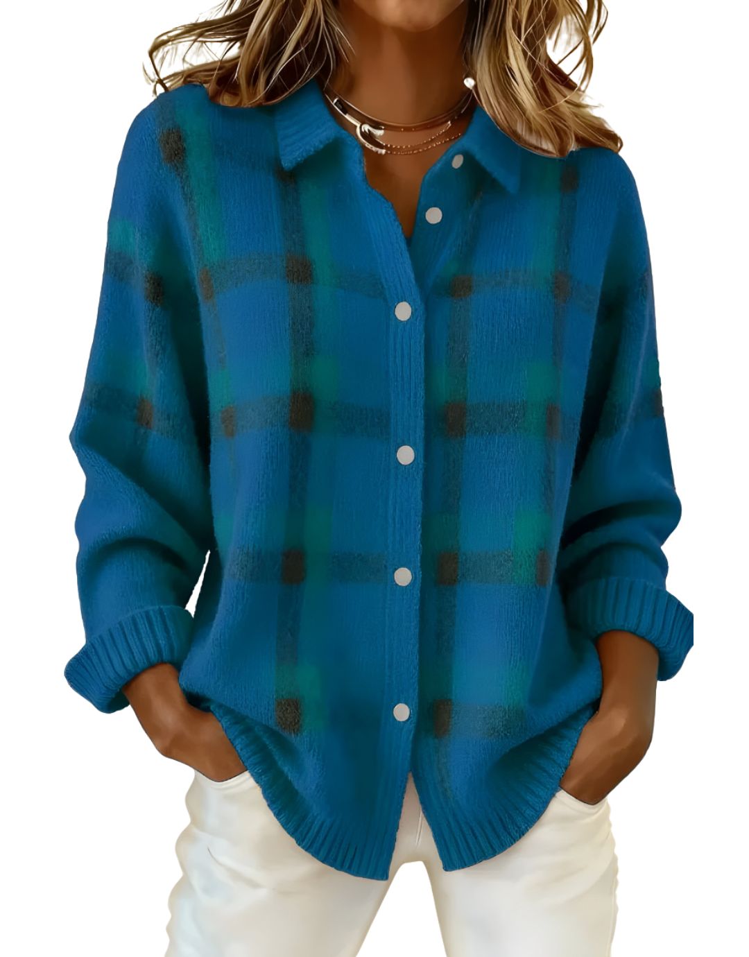 Polo tricotat moale și confortabil