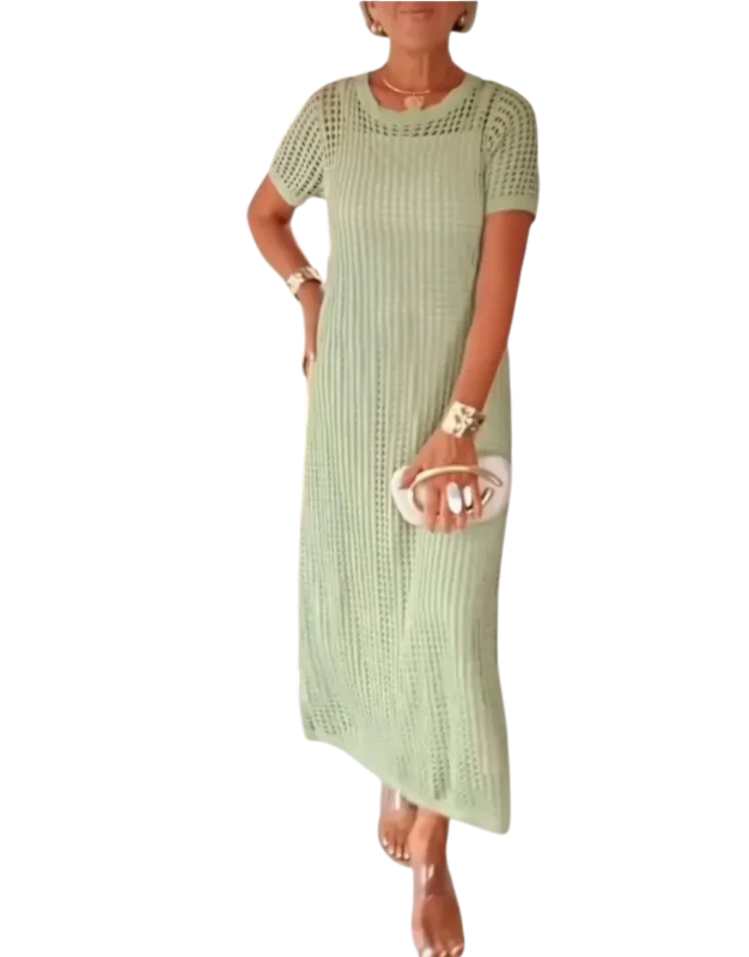 Elara - Rochie maxi decupată
